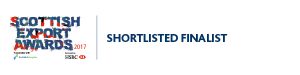 Vehnet news - Vehnet shortlisted for The HSBC Scottish Export Awards - Shortlised Finalist SEA